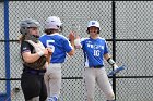 Softball vs Emerson  Wheaton College Softball vs Emerson College in game 2 of their doubleheader. - Photo by Keith Nordstrom : Wheaton, Softball